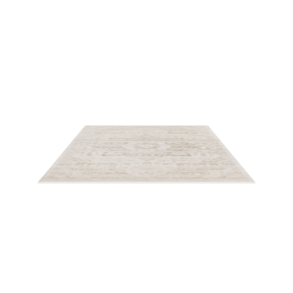 Plain Beige and Coffee Tones Wicker Textured Carpet