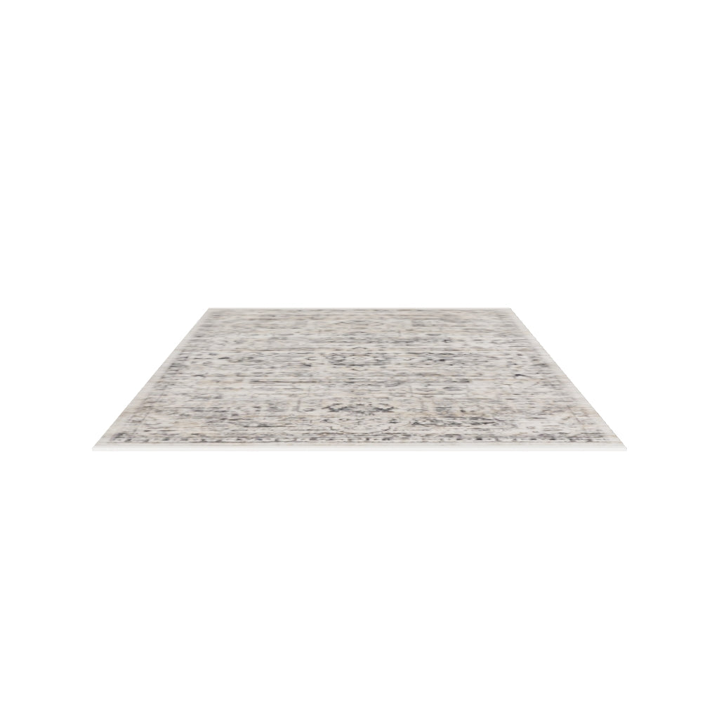 Plain Beige and Coffee Tones Wicker Textured Carpet