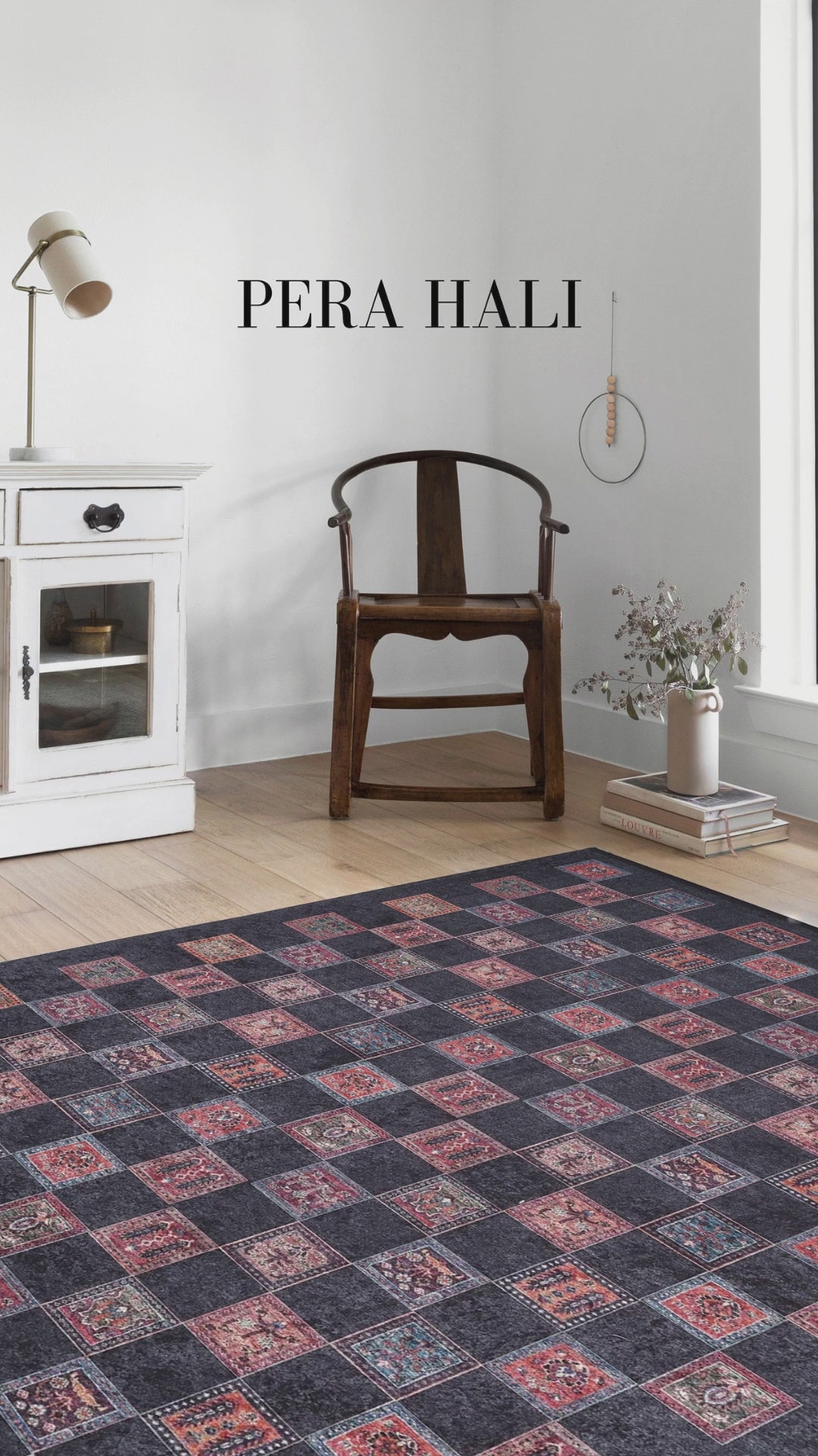 Load video: Modern Geometric Rug - SH1568MO