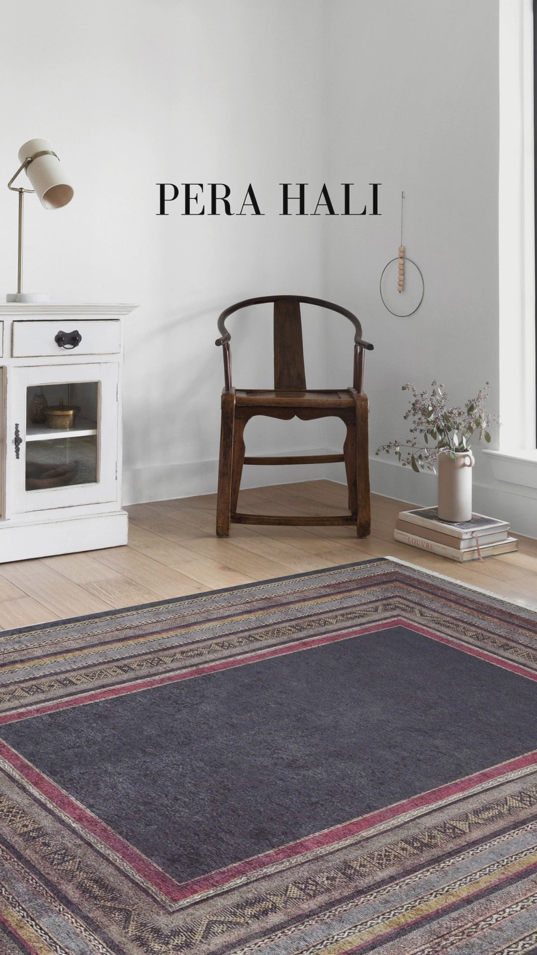 Load video: Geometric Multicolor Bohemian Style Rug - SH1980MUL
