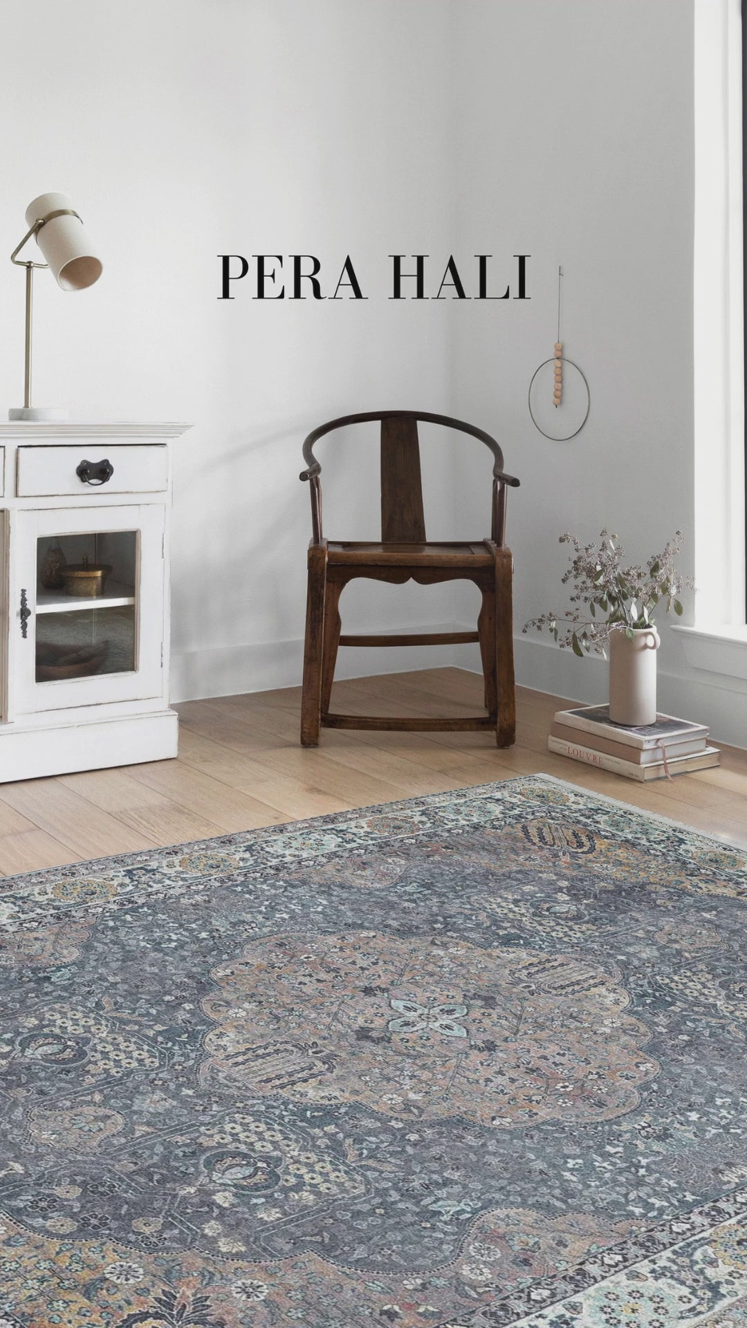 Load video: Soho Medallion Pattern Beige Traditional Oriental Rug - SH1970B