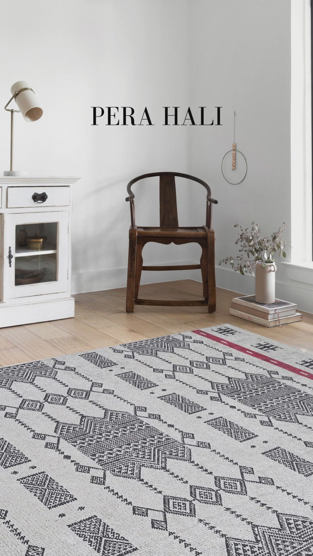 Load video: Bohemian Geometric Summer Rug - SH1705BO