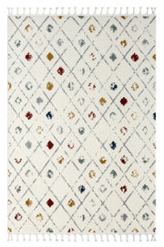 Çok Renkli Yumuşak Dokulu Modern Peluş Halı - PF1003ÇO - 1003MP