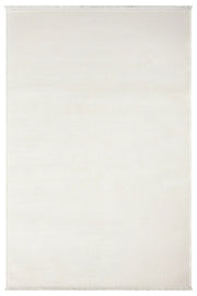 Krem Leke Tutmaz Dokulu Minimal Modern Halı - 12001KS