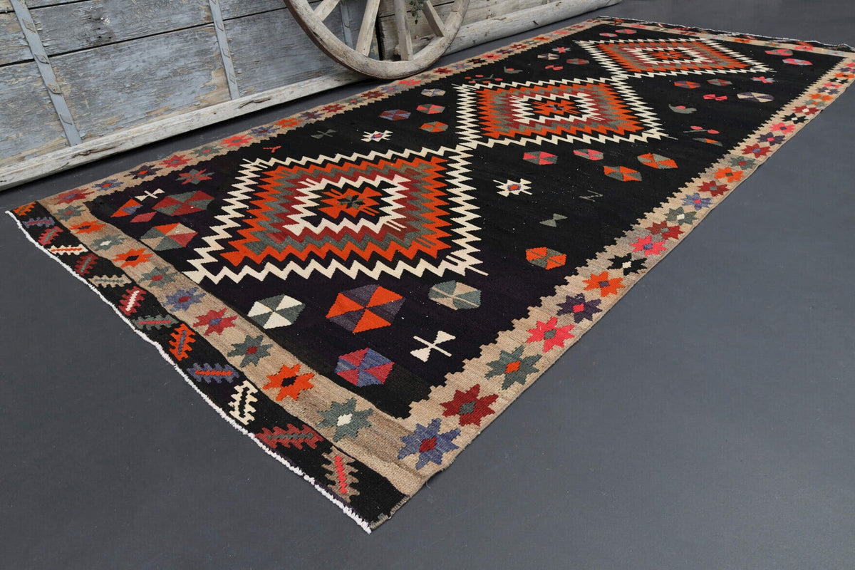 Vintage Flatweave Wide Runner