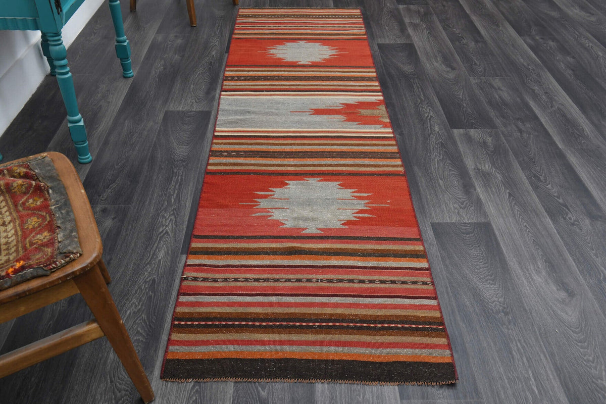 Turkish Kilim Runner Rug