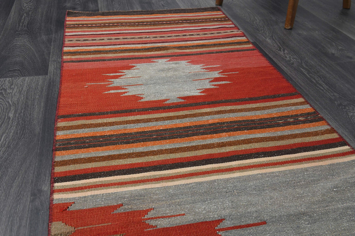 Turkish Kilim Runner Rug