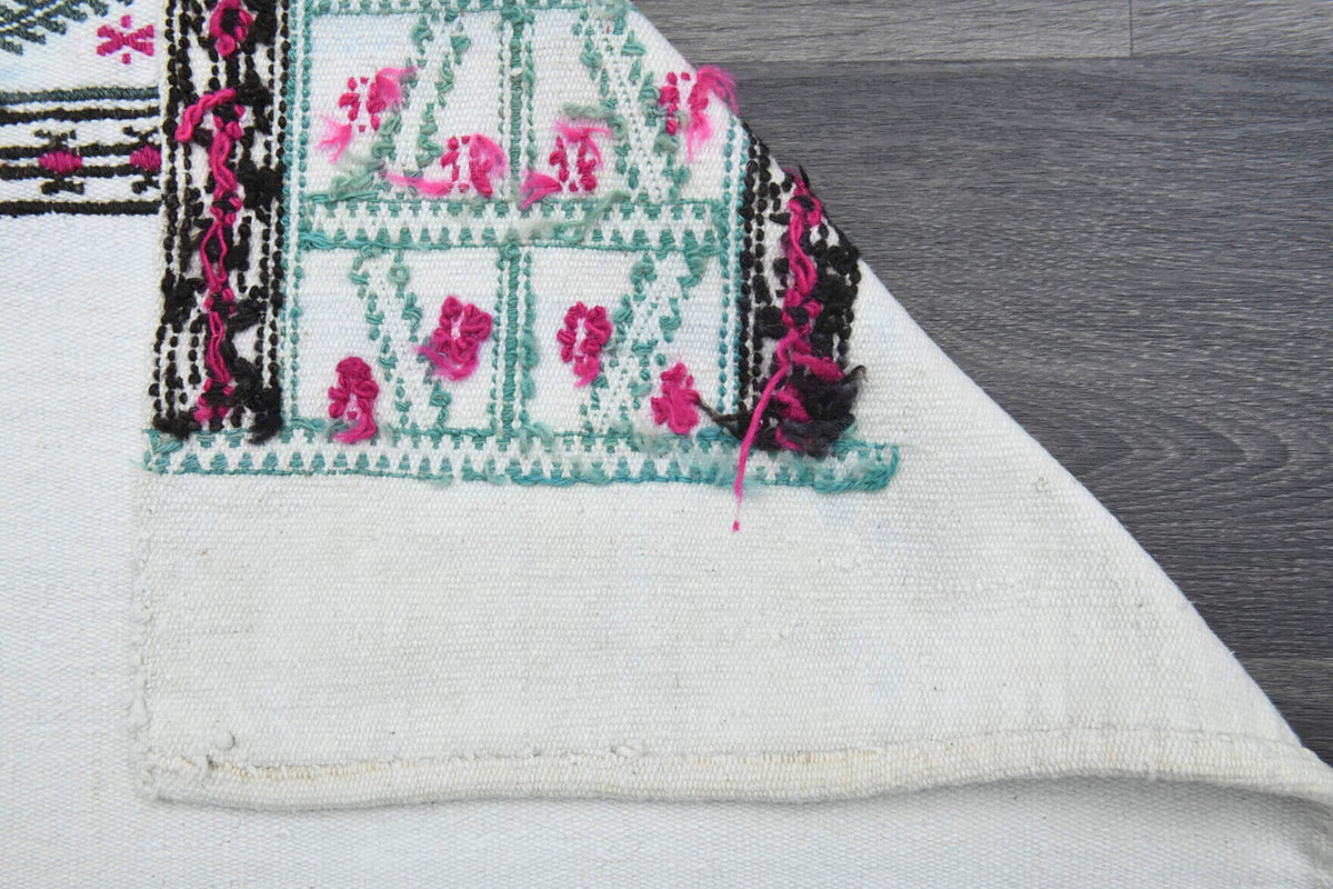 El yapımı vintage yolluk 71x216 cm oryantal desenli yün - farklı açıdan görünüm