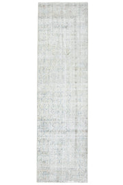 3'x9' Vintage Turkish Runner Rug