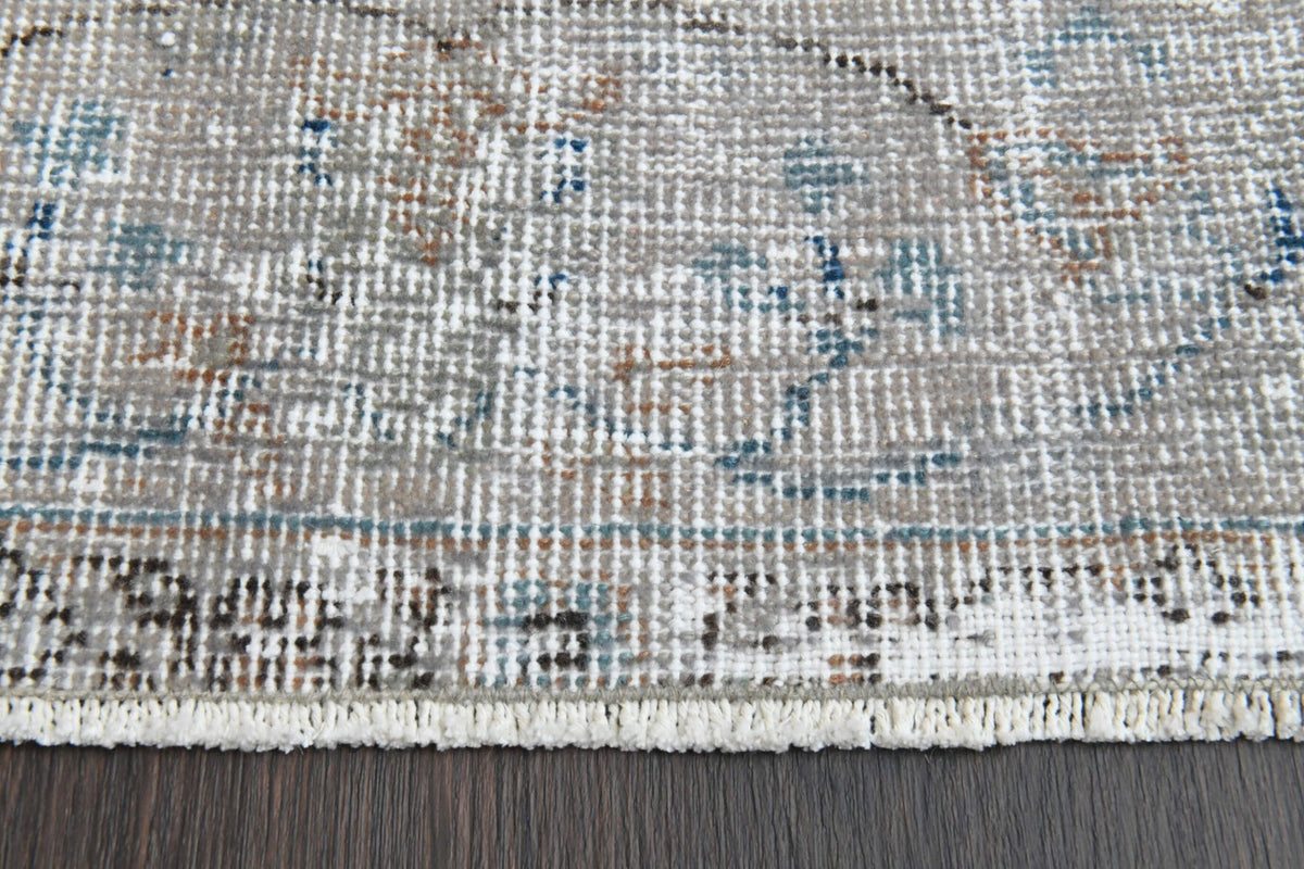 3'x9' Vintage Turkish Runner Rug