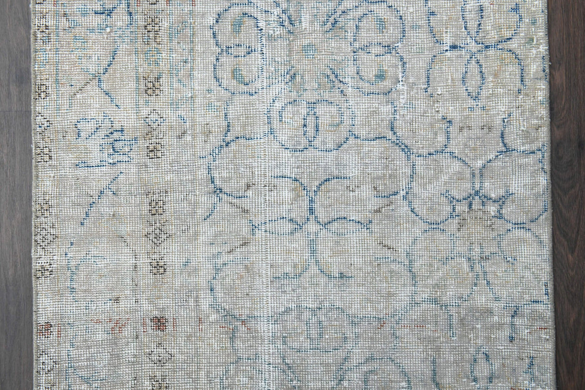 3'x9' Vintage Turkish Runner Rug