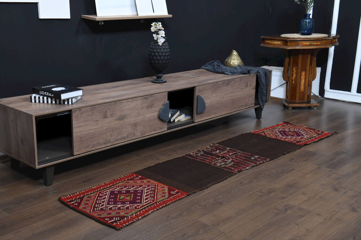 Vintage Turkish Kilim Runner Rug