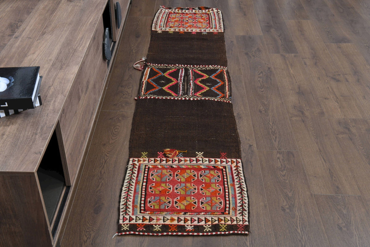 Traditional Turkish Kilim Runner Rug