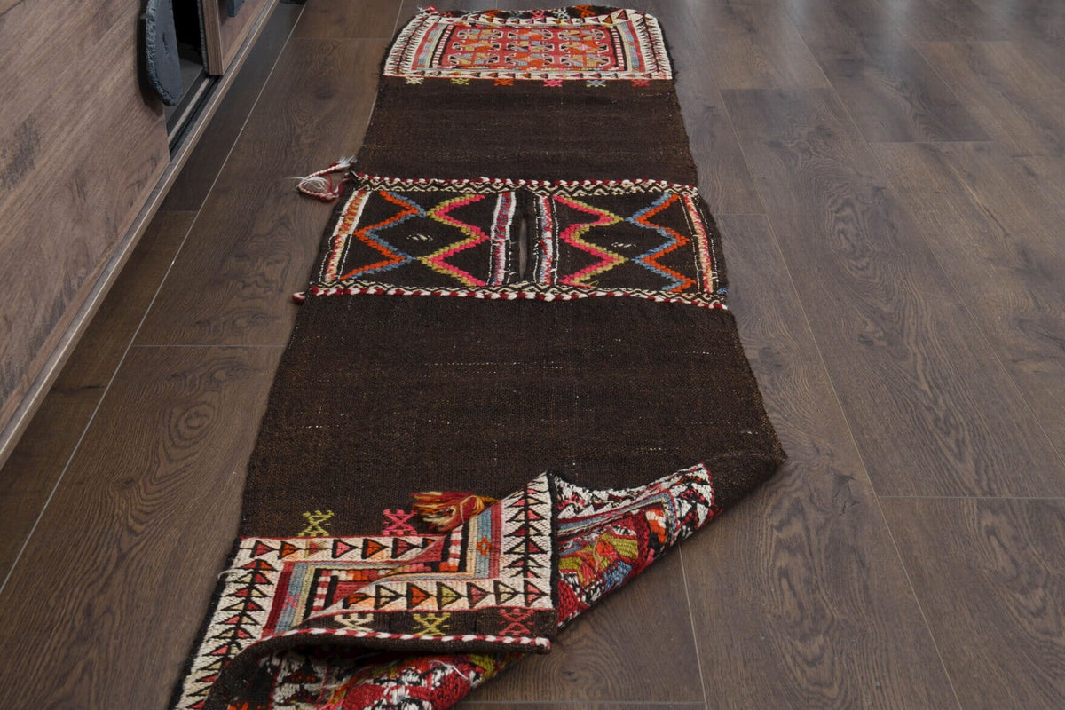 Traditional Turkish Kilim Runner Rug