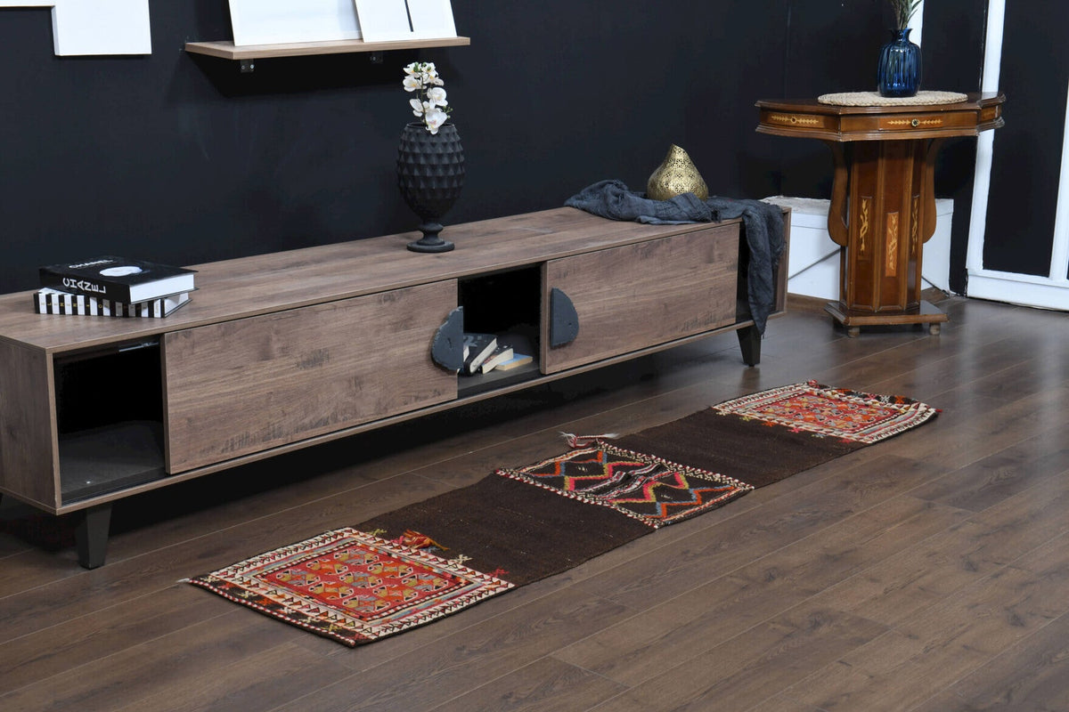 Traditional Turkish Kilim Runner Rug