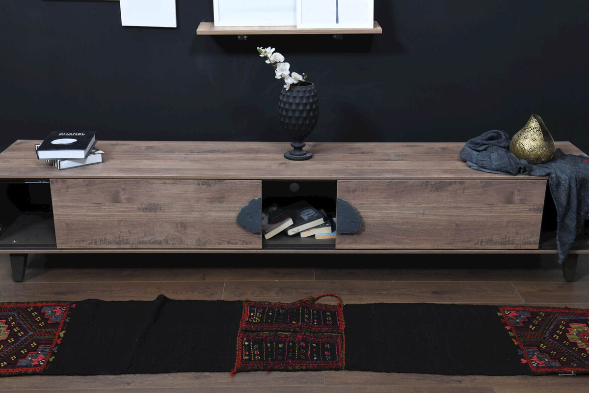Ikat Turkish Kilim Runner Rug