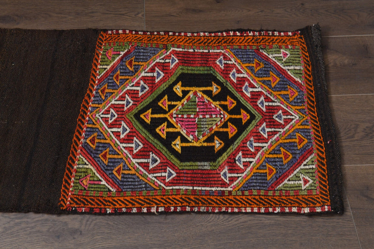 Dark Brown Carpet - Kilim Runners