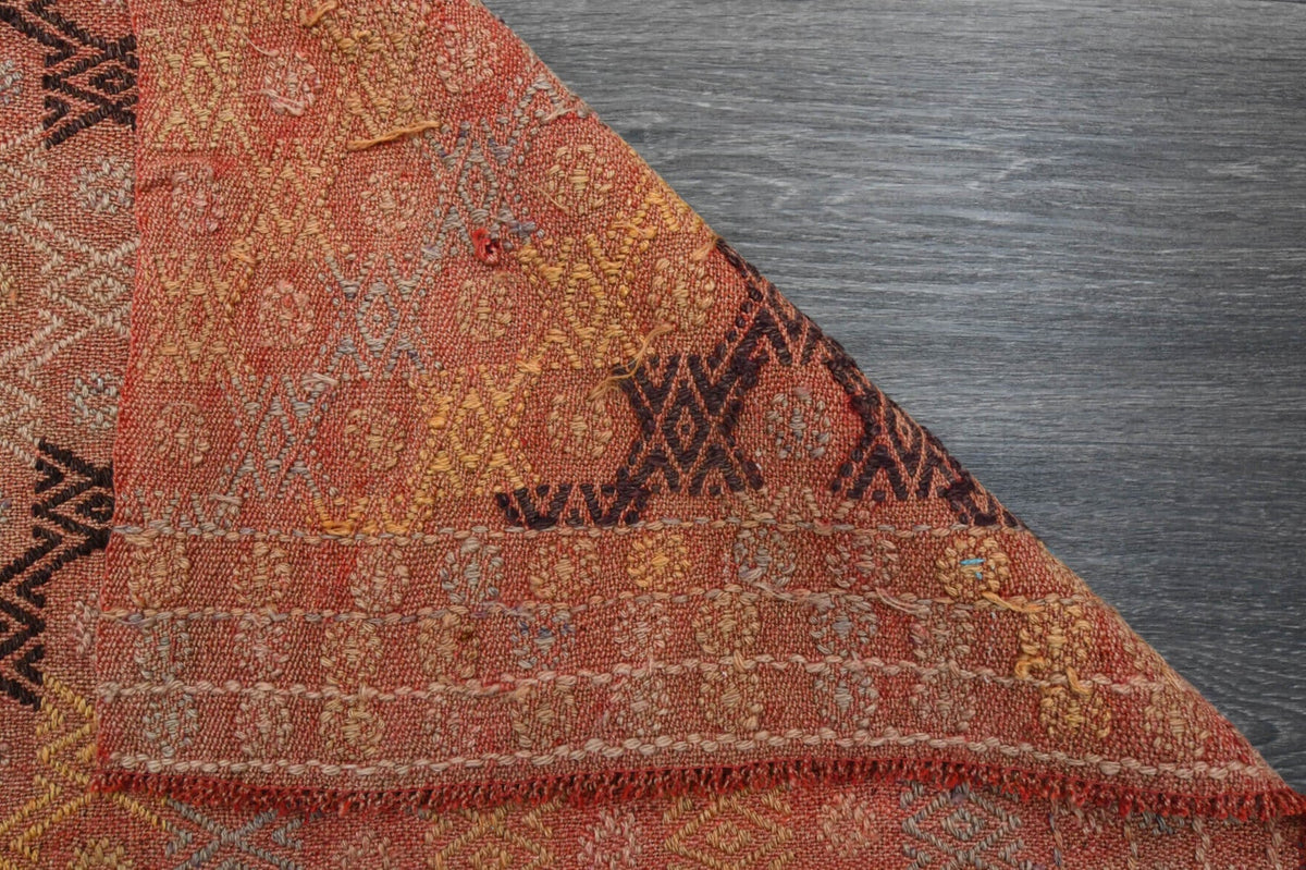 El yapımı vintage yolluk 71x315 cm oryantal desenli yün - farklı açıdan görünüm