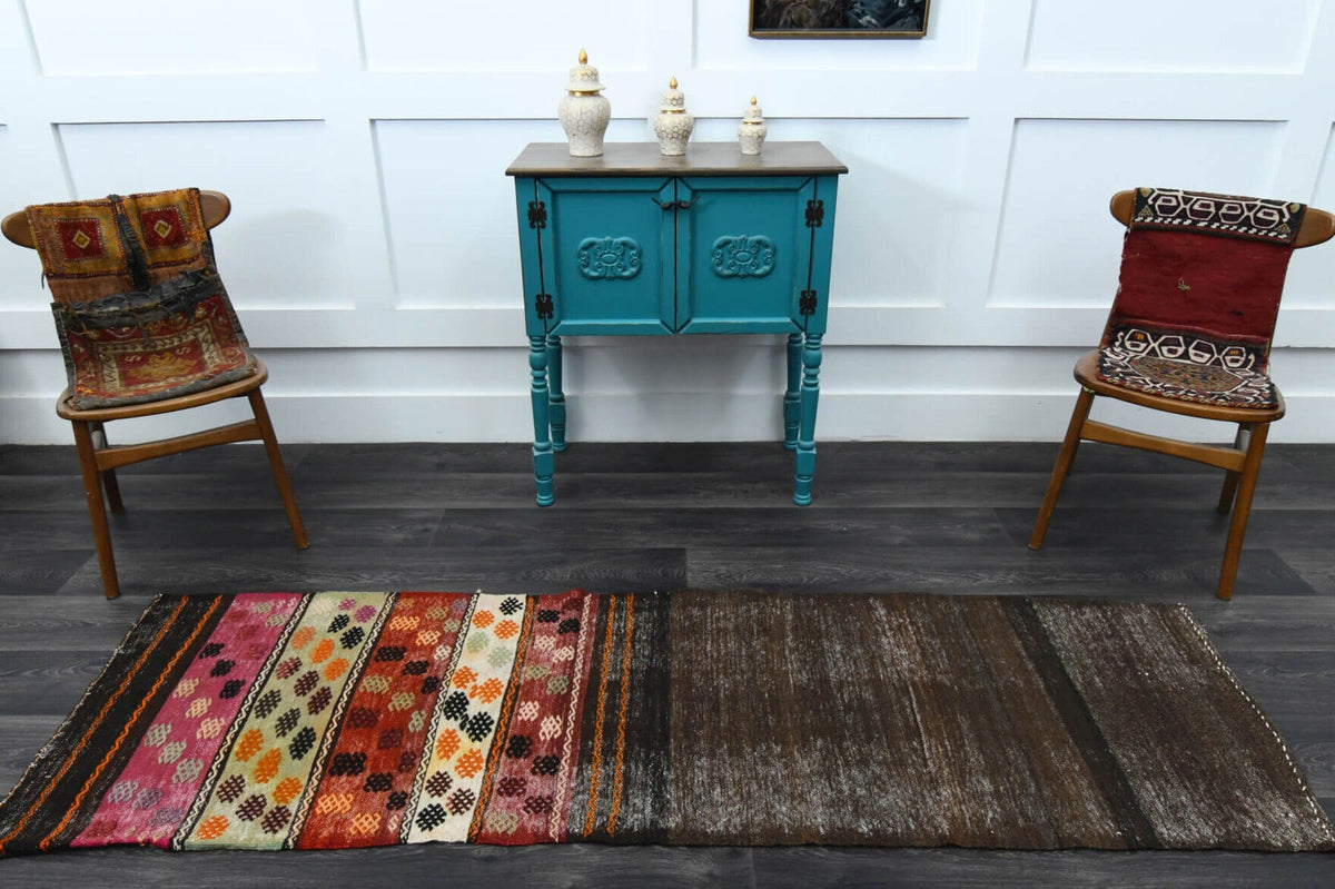 Turkish Kilim Runner Rug