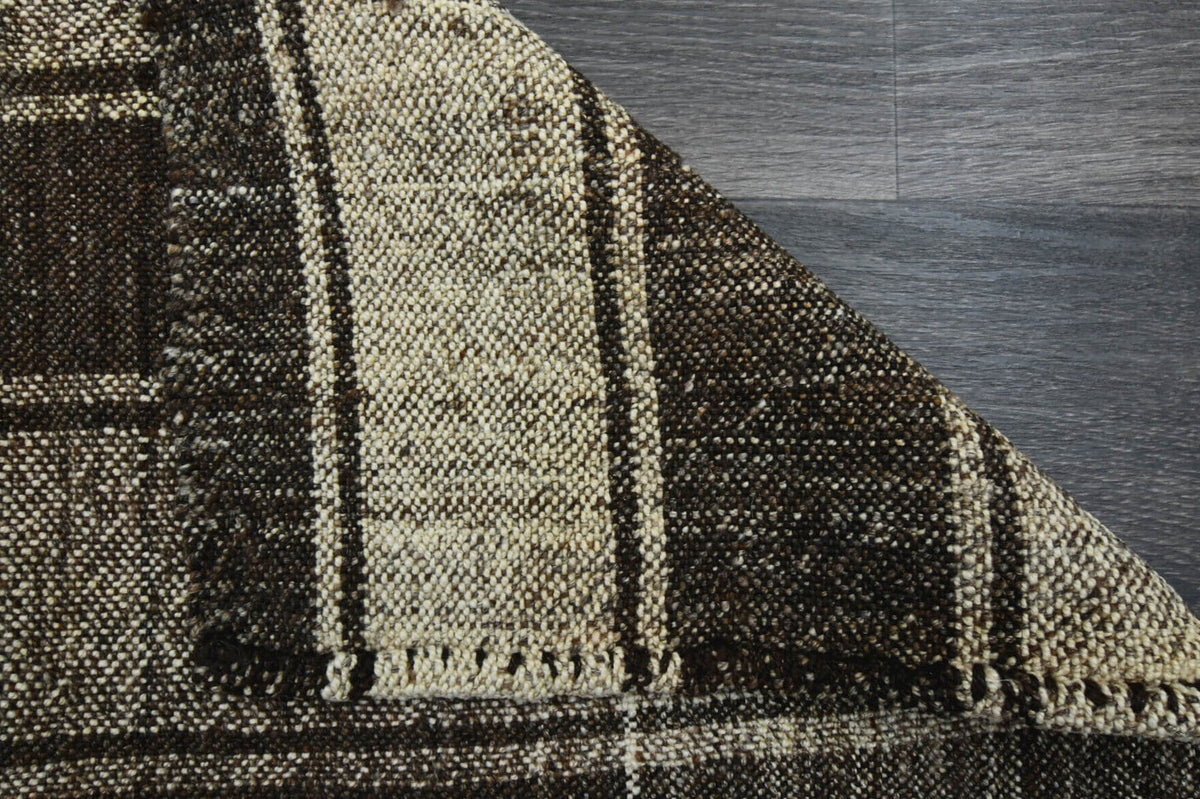 El yapımı vintage yolluk 64x224 cm oryantal desenli yün - farklı açıdan görünüm