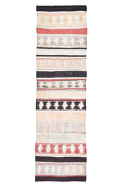 Striped Multicolor Kilim Runner
