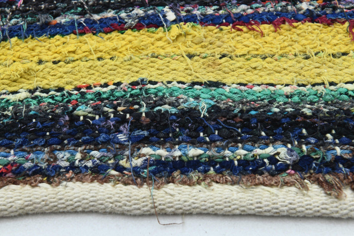 Turkish Rainbow Kilim Runner