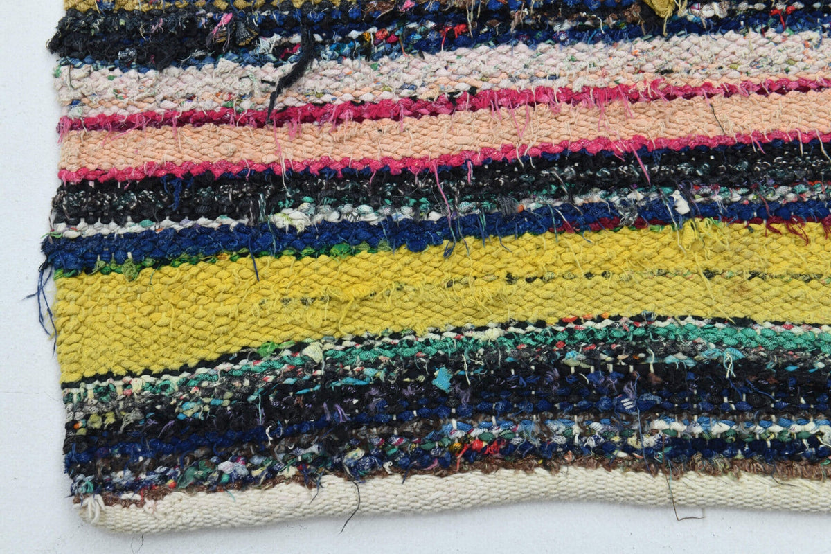 Turkish Rainbow Kilim Runner