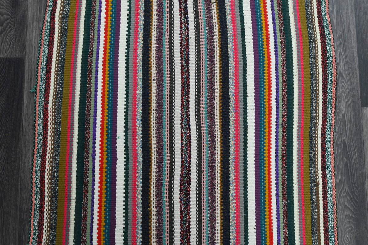 Extra Long Turkish Kilim Runner Rug