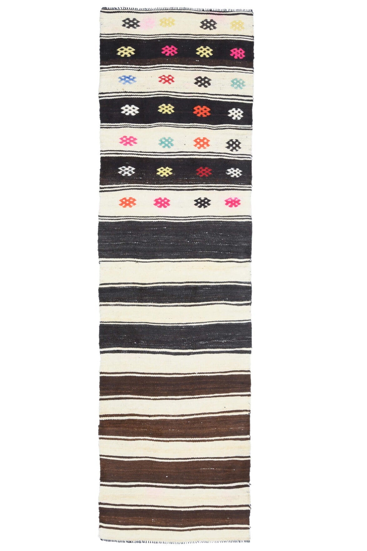 Vintage Turkish Native Kilim Runner