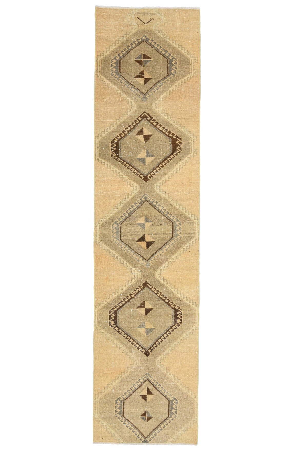 Natural Turkish Runner Rug