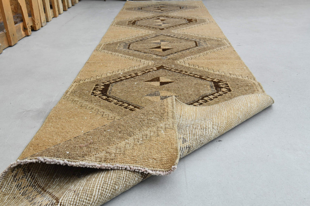 Natural Turkish Runner Rug