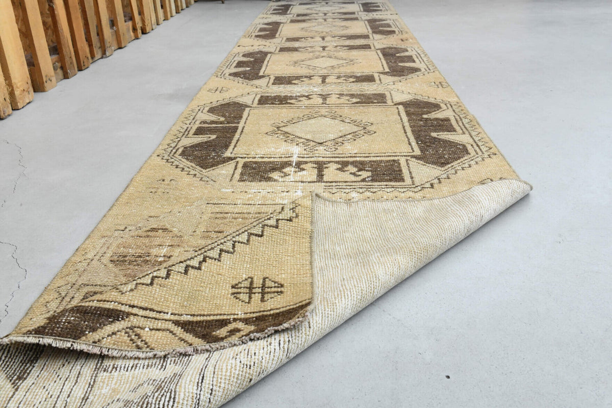 Turkish Oushak Runner Rug