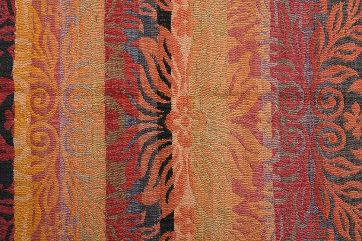 El yapımı vintage halı 180x315 cm oryantal desenli yün - farklı açıdan görünüm