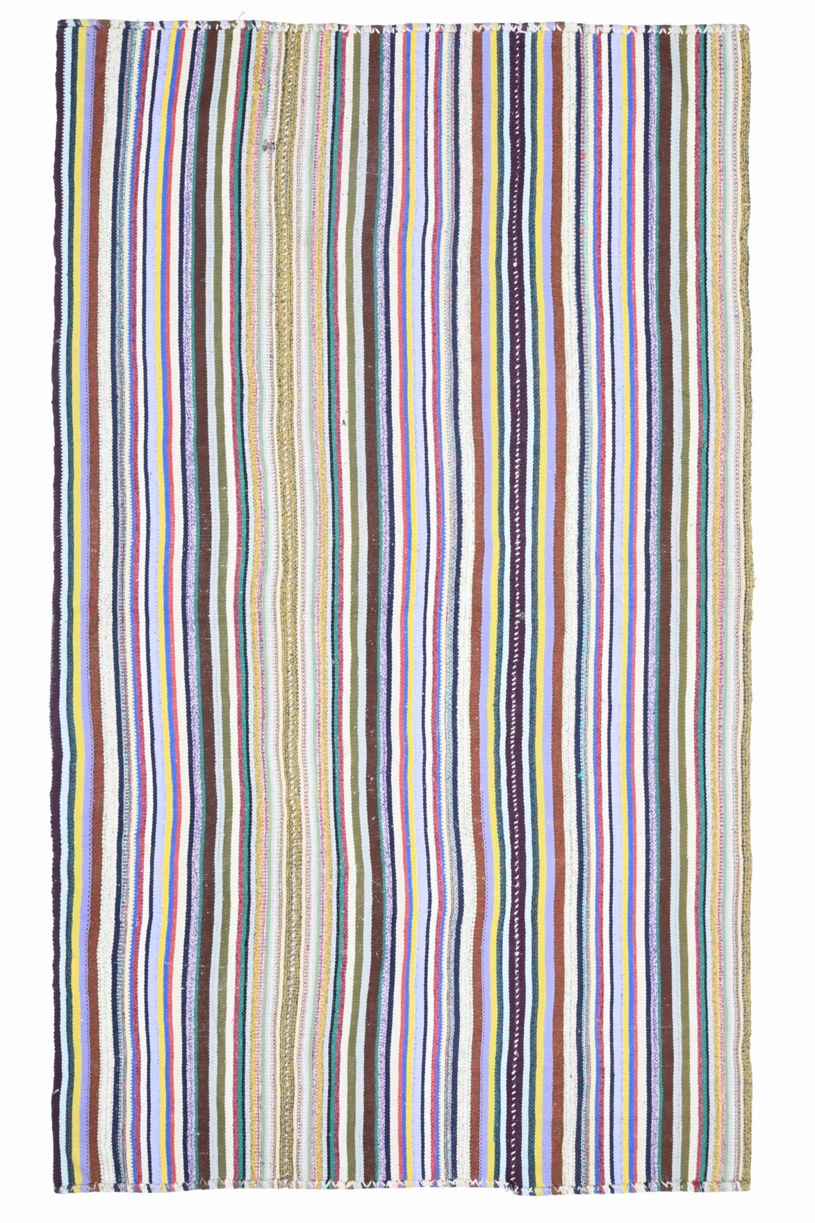 Turkish Flatweave Vintage Area Rug