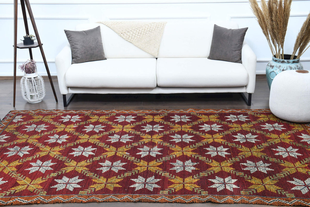 Turkish Vintage Area Rug