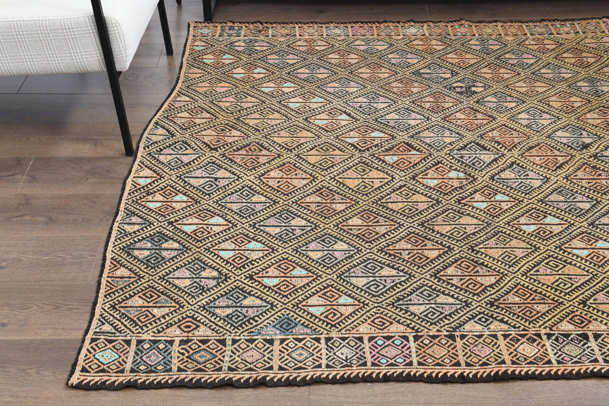 Greek Keys Kilim Carpet