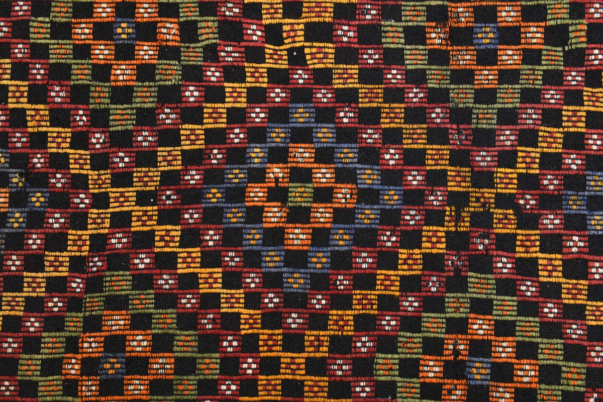 Turkish Vintage Area Kilim Rug