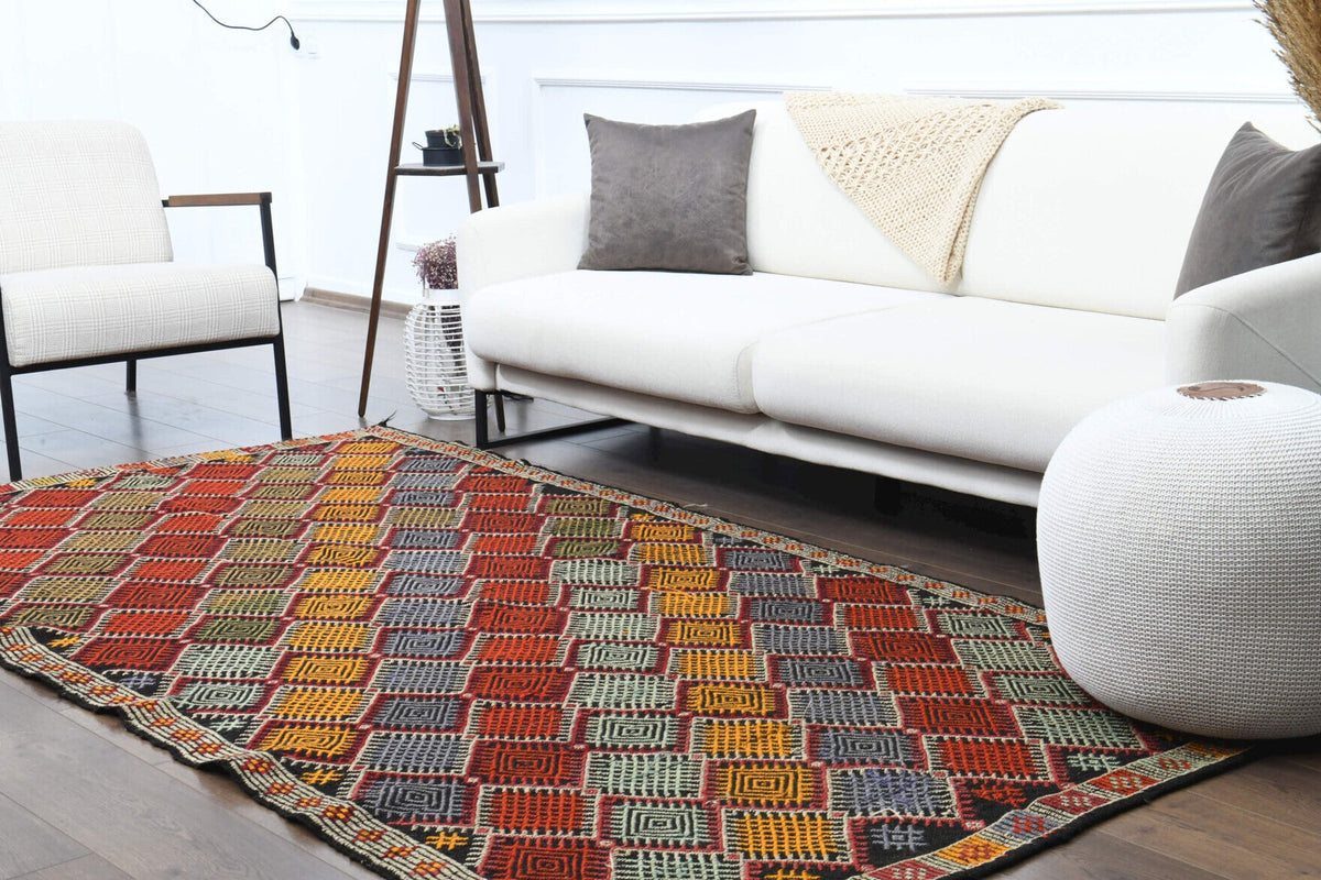 Turkish Vintage Area Rug