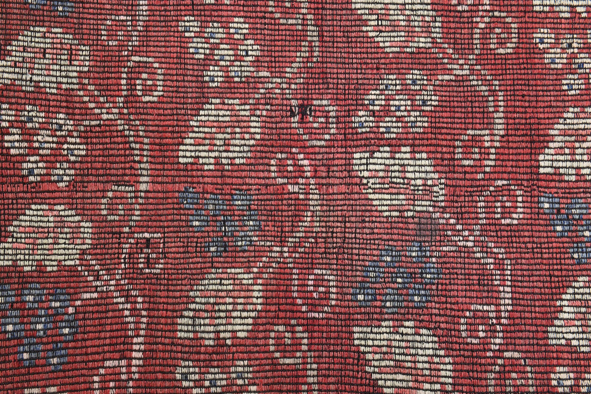 Turkish Vintage Area Kilim Rug