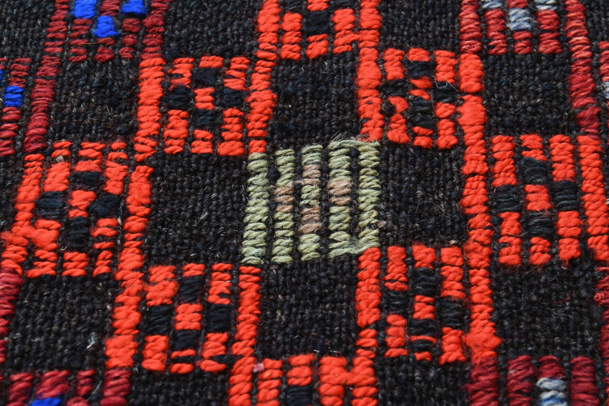 Turkish Vintage Area Kilim Rug