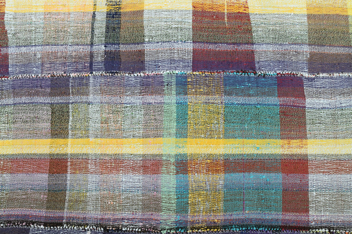 Turkish Vintage Area Patchwork Rug