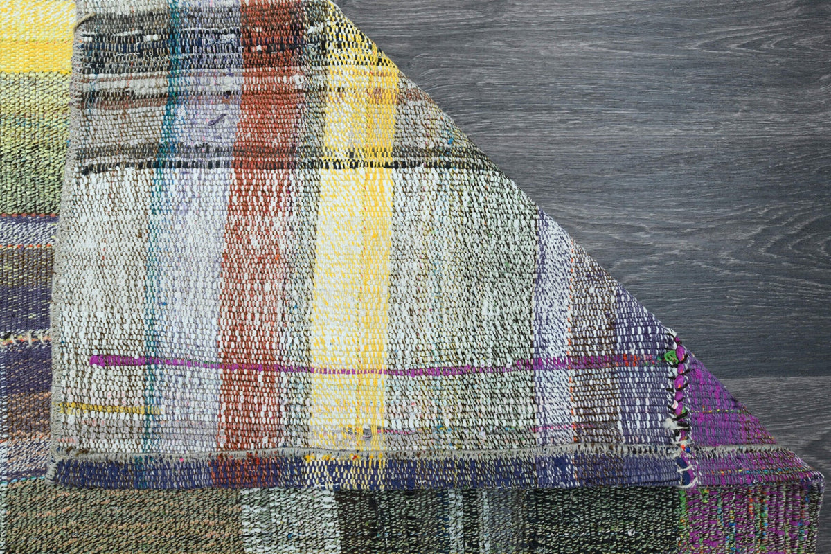 Turkish Vintage Area Patchwork Rug