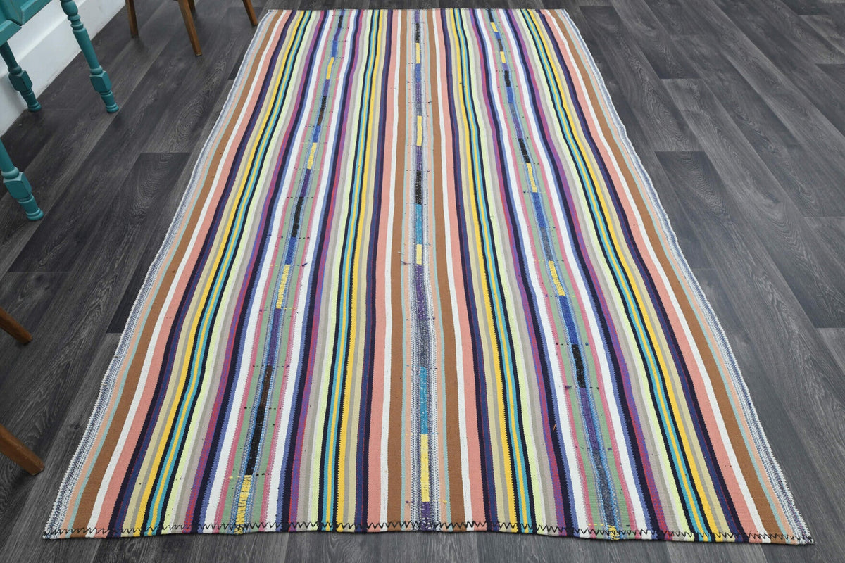 Vintage Area Striped Rug