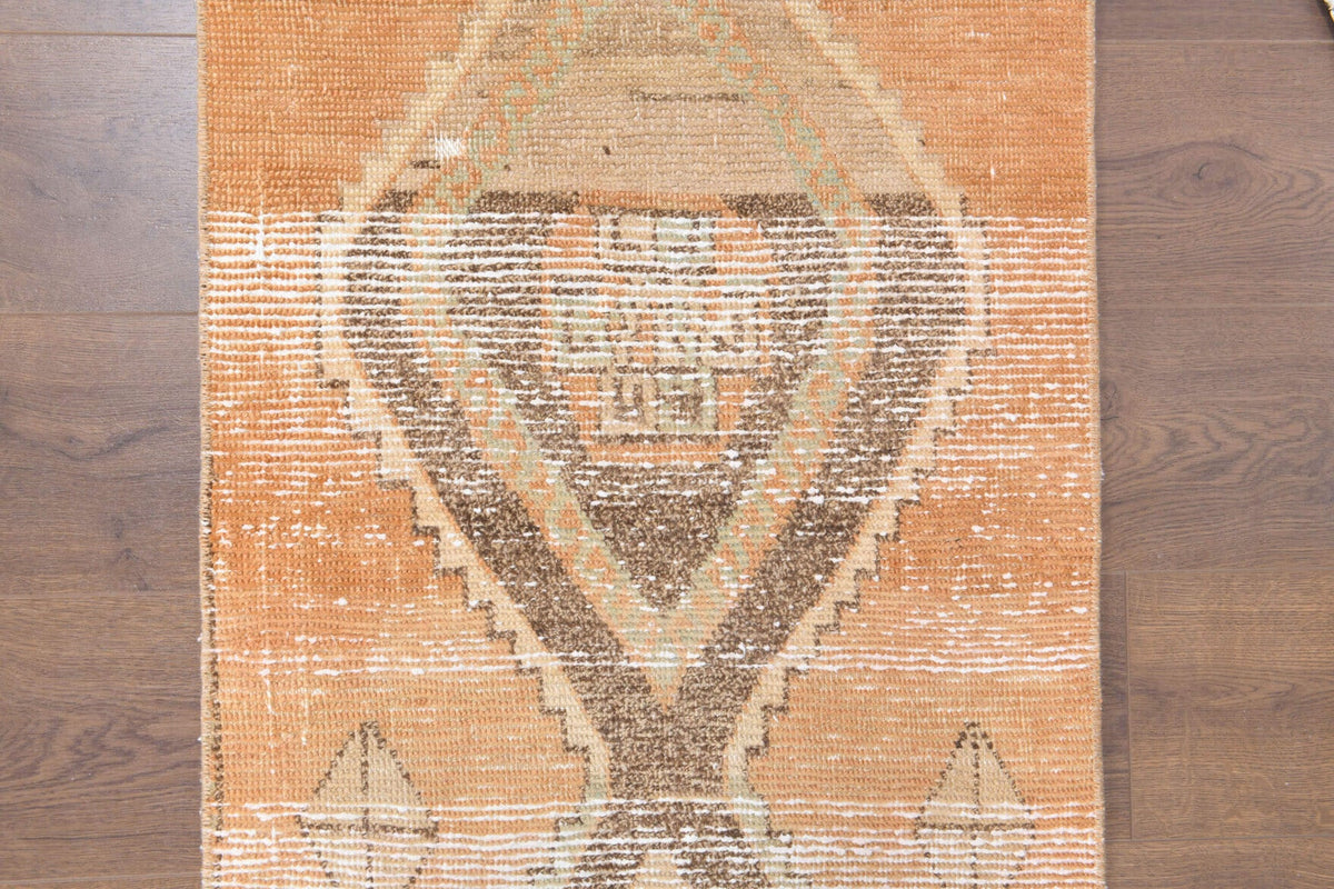 Vintage Oushak Runner Rug