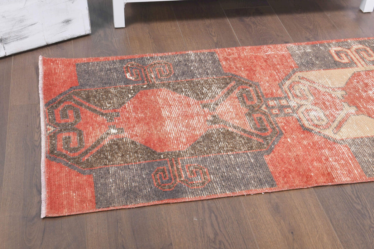 Oushak Vintage Runner Rug