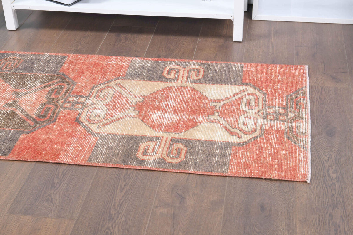Oushak Vintage Runner Rug