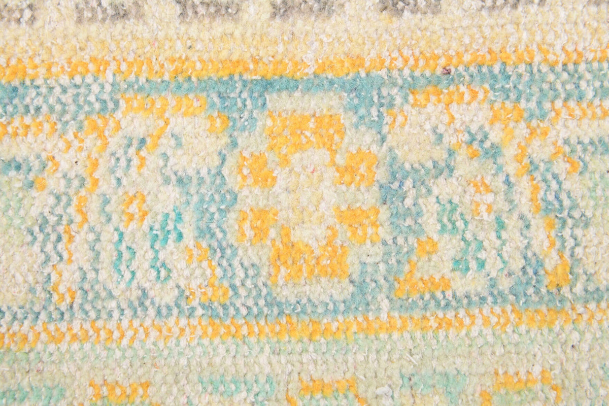 Turkish Vintage Mini Oushak Rug