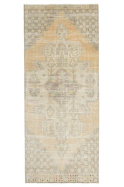 Oriental Vintage Oushak Runner Rug