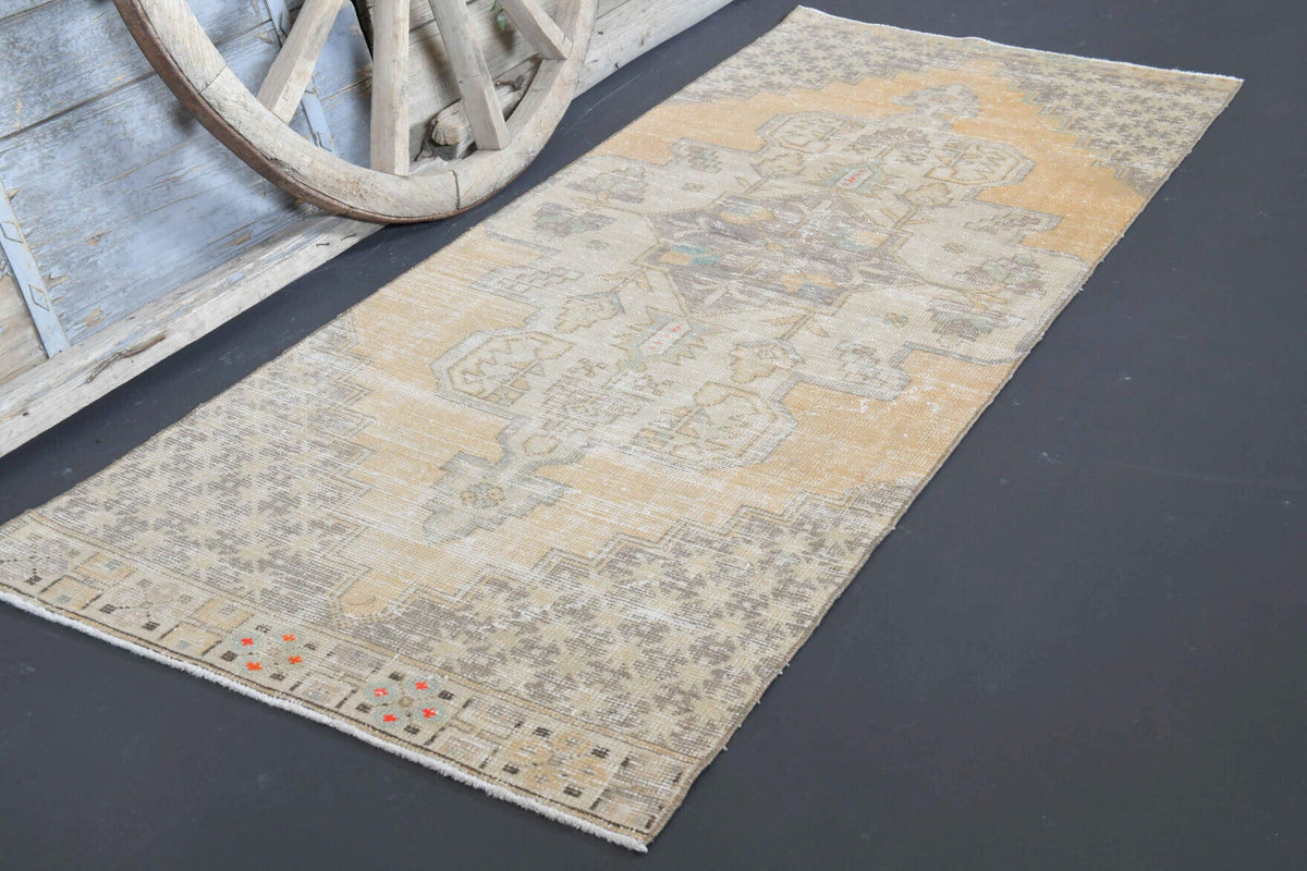 Oriental Vintage Oushak Runner Rug