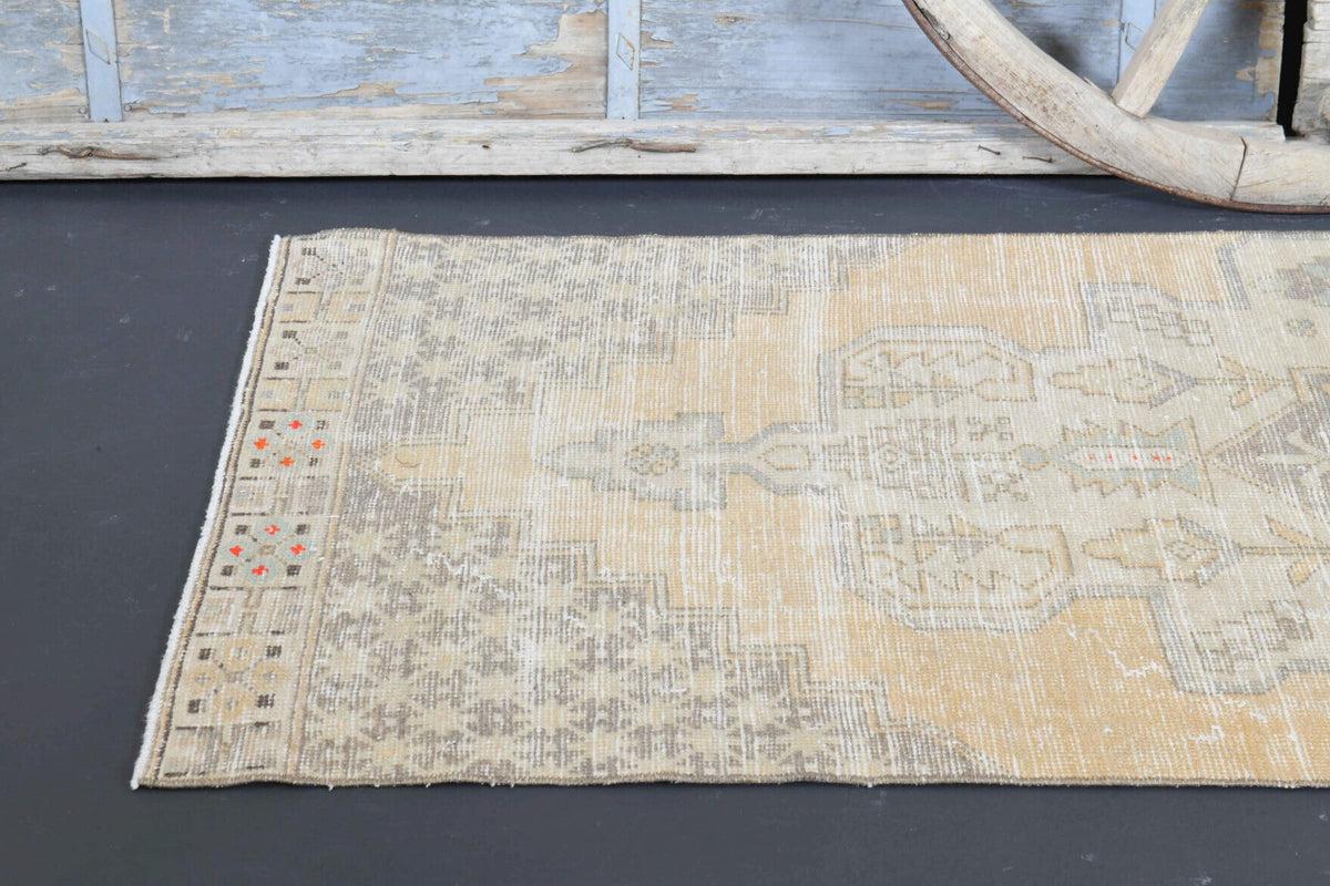 Oriental Vintage Oushak Runner Rug